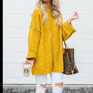 Goodnight Macaroon Champagne & Chanel Sweater - OS